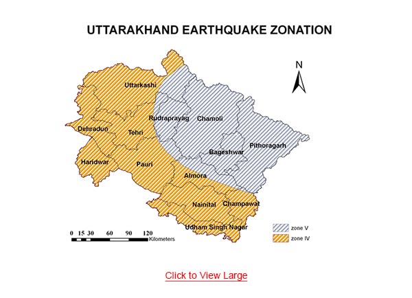 Uttarakhand Earthquake Zone